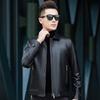 Men's Crocodile Pattern Sheepskin Leather Jacket