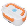 Electric Lunch Box Split Household Mini Portable Multifunctional Orange Electric Lunch Box Food