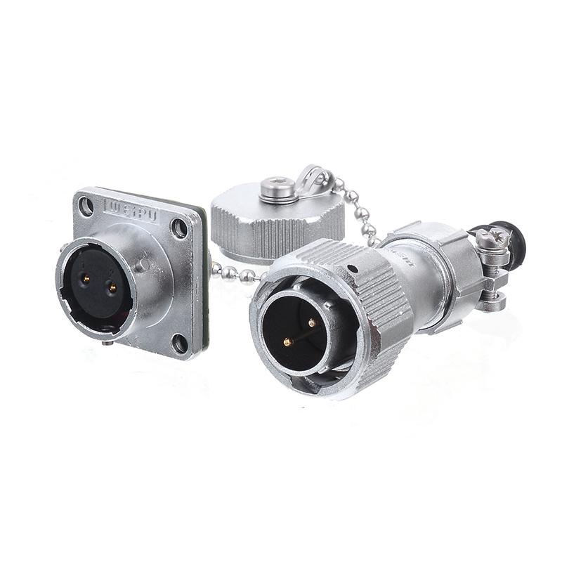 WEIPU WY24 TI+Z Waterproof M24 2 3 4 9 10 12 19 Pin Aviation Electrical Connector Solder Male Plug Female Socket Panel Adapter