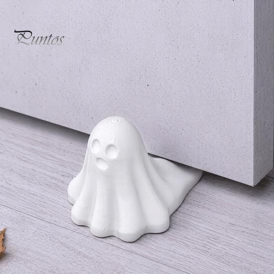 Декоративный стопор для двери на Хэллоуин, милый стопор-призрак, 3D-печатная фигурка-держатель, противоскользящий ветрозащитный держатель, для дома, спальни