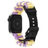 For Apple Watch Series 10 42mm / 9 8 7 41mm / SE (2023) SE (2022) SE 6 5 4 40mm / 3 2 1 38mm Nylon Rope Watch Band Dual Color