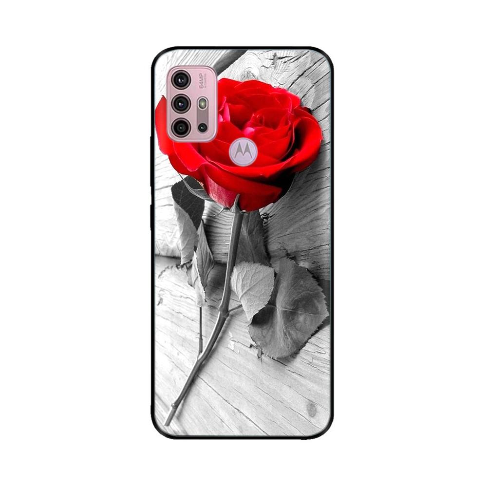 Чехол для Moto G30 Крутой модный узор Задняя крышка для Motorola Moto G10 G20 Чехол для MotoG30 G 30 Бампер Мягкий ТПУ Силиконовый чехол