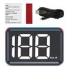 Car Heads Up Display Electronic Hud Projector Car Speedometer 3.2-Inch LED Screen Mini Digital Speedometer Car Accessories Car