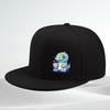 Милый Пьющий Кофе Динозавр Кепка с Прямым Козырьком Полиэстер Snapback Хип-Хоп Бейсболка Повседневная Унисекс