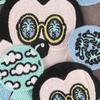 Duoku Компьютерная вышивка Тканевая этикетка Мультяшное животное Большая мышь Аксессуары для одежды Нашивка Вышивка Тканевая наклейка