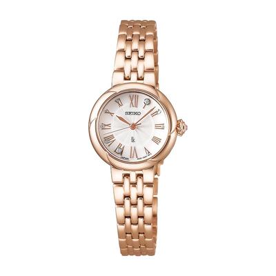[Часы Seiko] Женские часы из розового золота LUKIA Grow SSWA008