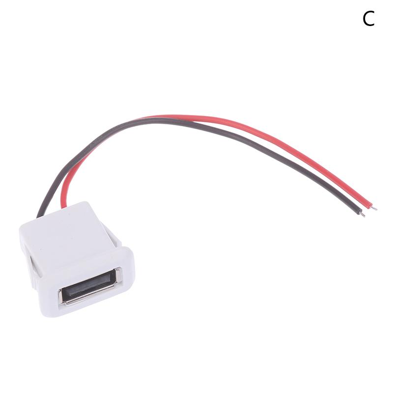 Usb 2.0 Female Power Jack Usb2.0 Charging Port Connector With Cable Usb Charger Socket With Ph2.0