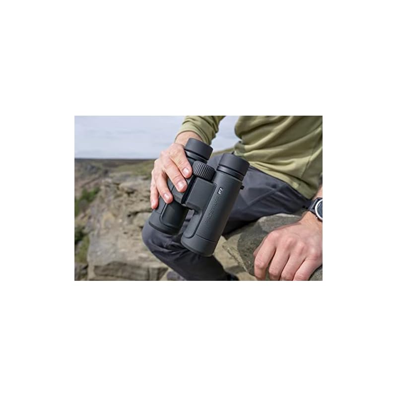 Nikon PROSTAFF P7 10x30 Binoculars, 10x magnification, 30mm aperture, for bird watching, concerts, sports, and travel, Charcoal Gray