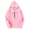 Faith Print Sports Hoodie Men Fashion Casual Cool Hoodies Hooded Sweatshirts Harajuku Pullovers Tracksuit Clothing Hoodies & Sweatshirts Men’s