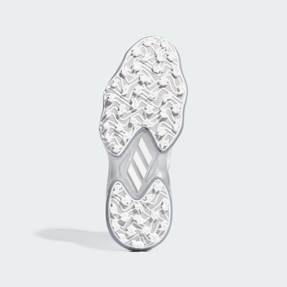 adidas Код Chaos 25 Обувь Белая обувь и обувь Спортивная обувь МУЖСКАЯ ДЛЯ ГОЛЬФА ID8732 Обувь Белая / Серебристая MET / Серая Два