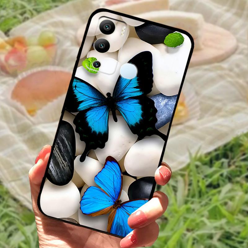Чехол для Infinix Hot 12i 12 i X665B Силиконовый Мягкий ТПУ Чехол для Телефона Для Infinix Hot 12 Pro X668C Чехлы Hot12 X6817 Бампер Fundas
