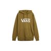 Vans Пуловер с капюшоном и буквенным принтом. Удобная повседневная толстовка с длинными рукавами. Топы унисекс. Коричневый VNOA4MM9ZBN.