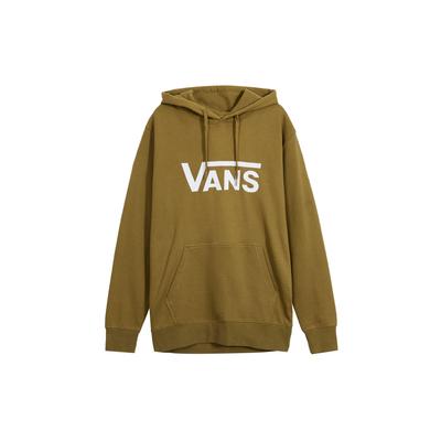 Vans Пуловер с капюшоном и буквенным принтом. Удобная повседневная толстовка с длинными рукавами. Топы унисекс. Коричневый VNOA4MM9ZBN.