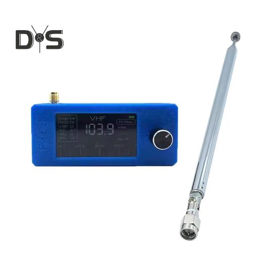 0,5-108 МГц портативный мини-радио перезаряжаемый карманный размер 1,9-дюймовый IPS экран вседиапазонный радиоприемник HF/SW/MW/VHF радио