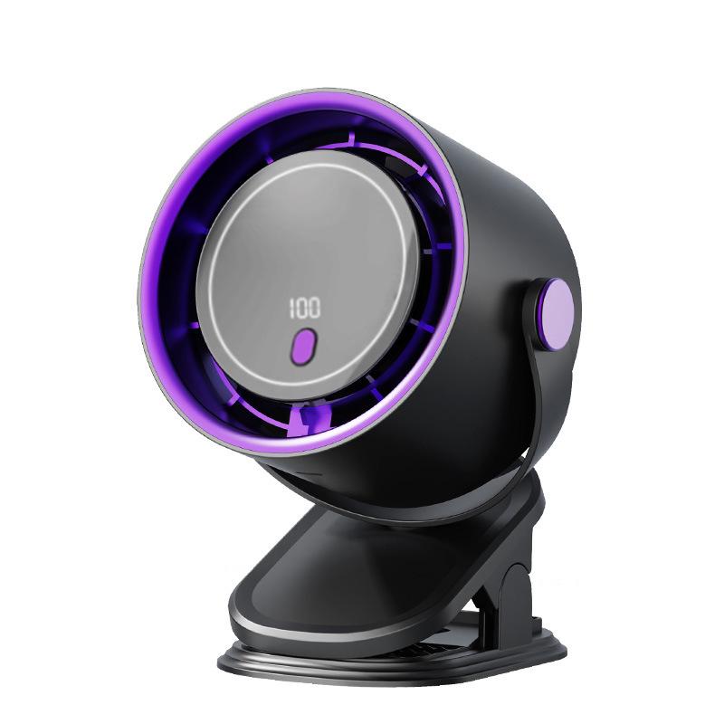 USB Rechargeable Desk & Clip Fan for Home, Office, Dorm – Compact Air Circulator