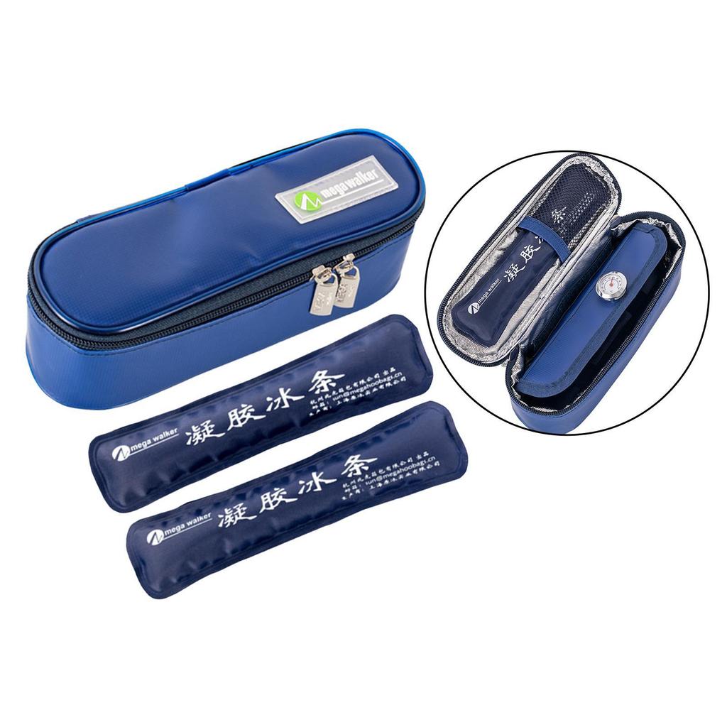 Стильный термокейс из алюминиевой фольги для travel-упаковки диабетических лекарств