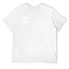 TensorWorks classic white logo T-Shirt basketball graphic tees rapper graphic tees animal prinfor boys t shirts for men cotton