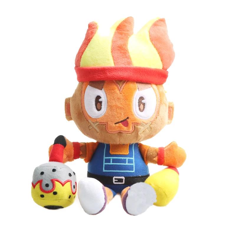 1/3pcs Dart Monkey Plush Toy Bloons TD 6 Gwendolin Obyn Greenfoot Stuffed Animal Plushies Doll Soft Figurine Fans Birthday Gifts