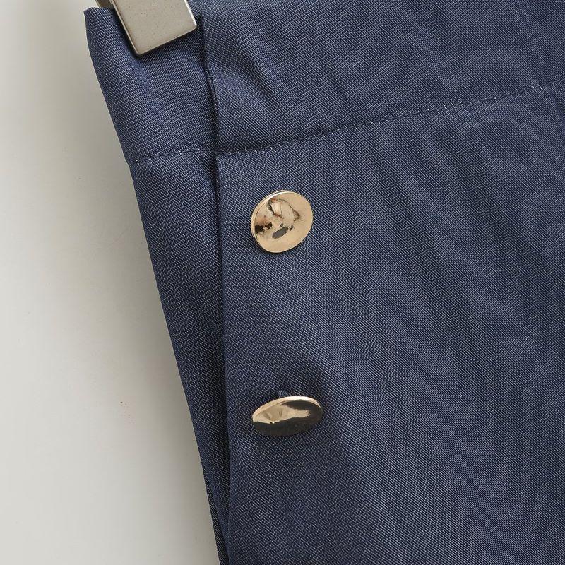 Kaslead New Women Clothes Western Style Button High Waist Wide Leg Casual Trousers 7935785434