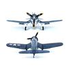 1/72 Модель истребителя США F4U-1 214-я эскадрилья 86# Модель истребителя из сплава