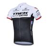 Mens Cycling Jersey Shorts Set Black White Mountain Bike Outfit Breathable Quick-Dry Sportwear