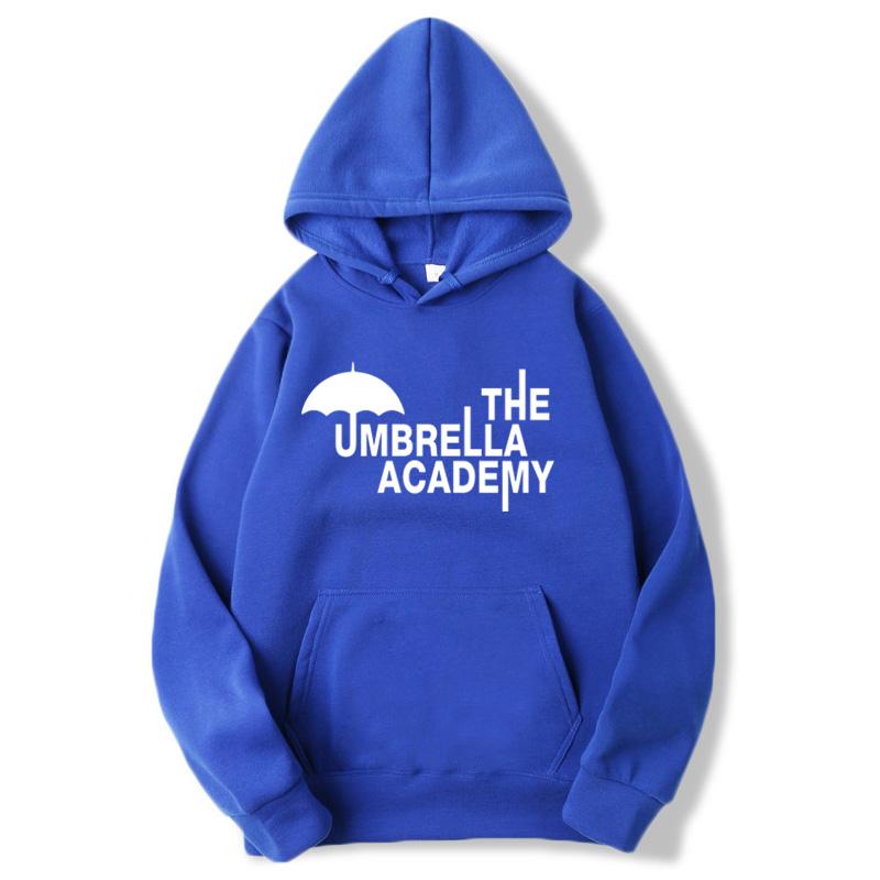 Новая толстовка с капюшоном с принтом зонтика из сериала «Академия Амбрелла», женские толстовки унисекс, повседневные флисовые толстовки на весну и осень