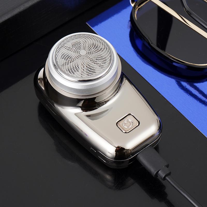 Mini Shaver with Digital Display USB Charging Full Body Wash Compact Portable Travel Beard Knife IPX6 Waterproof, Suitable for H