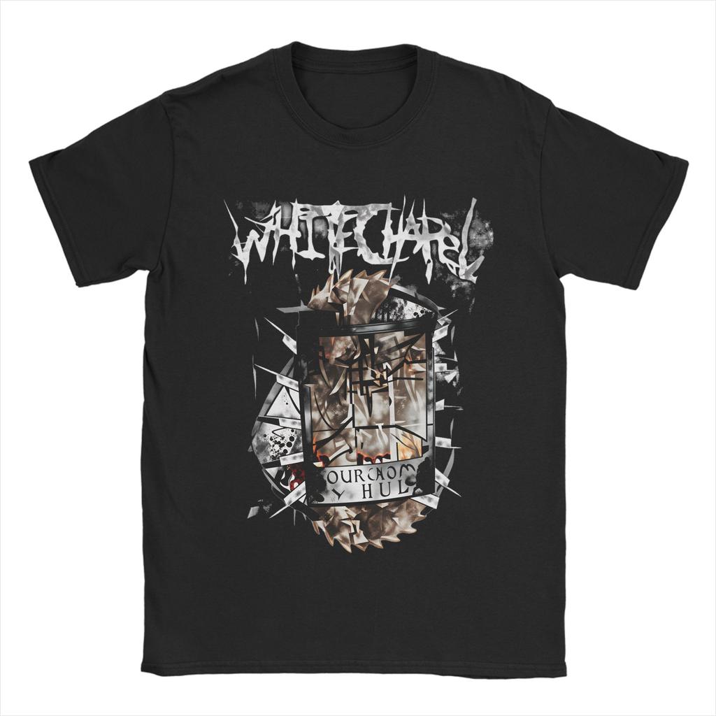 Rock Whitechapel Deathcore Band Art Unisexs T Shirts Amazing Tee Shirt Short Sleeve O Neck TShirt Cotton Gift Tops