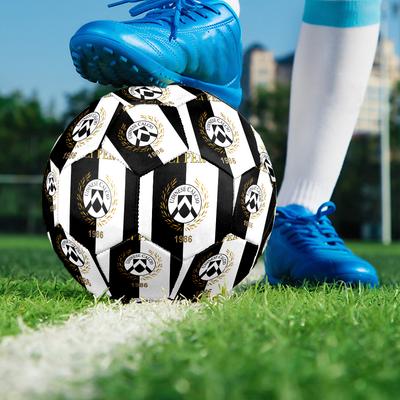 1 шт. Udinese CalcioФутбольный мяч для зала Цветной Для всех возрастов Машинная строчка ПВХ Готов к соревнованиям Прочный Высокоэластичный HE3