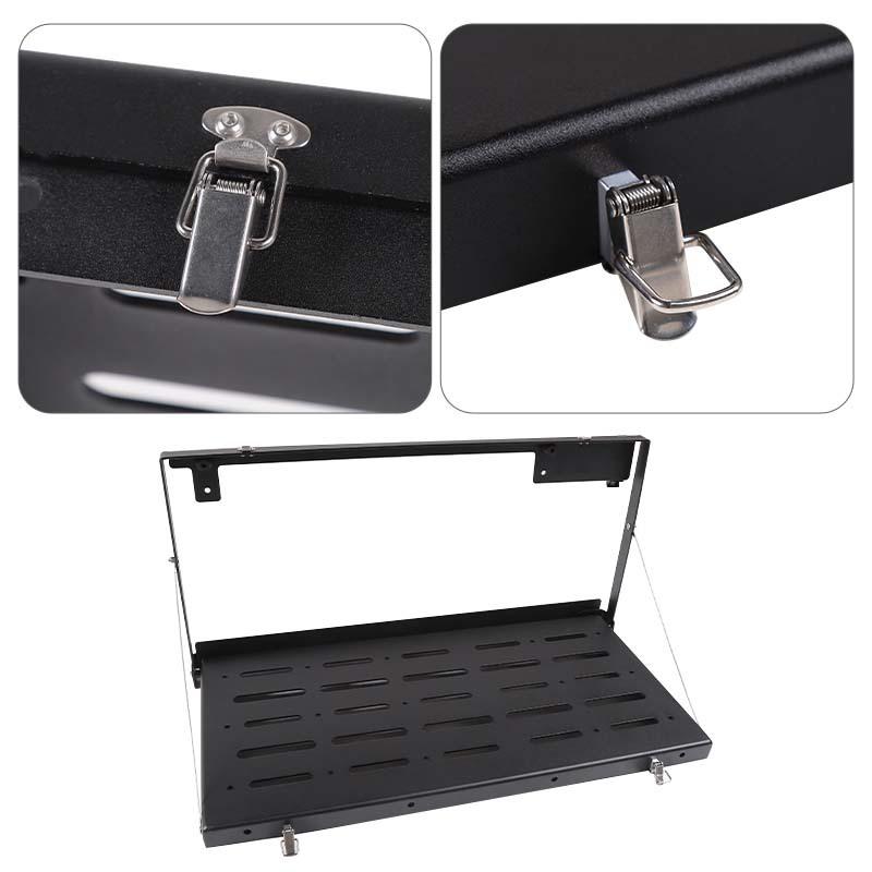 Car Tailgate Storage Bracket Foldable Table Board Rack Shelf For Jeep Wrangler JL 2018 Up Metal Car Accessories