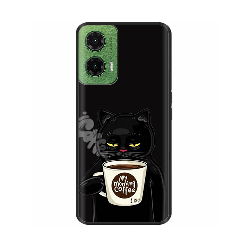 Чехол для Motorola Moto G35 5G G 35 Милый Мягкий Силикон Защита от падений Высококачественный Защитный Чехол для Телефона для Moto G35 XT2433-5 MotoG35