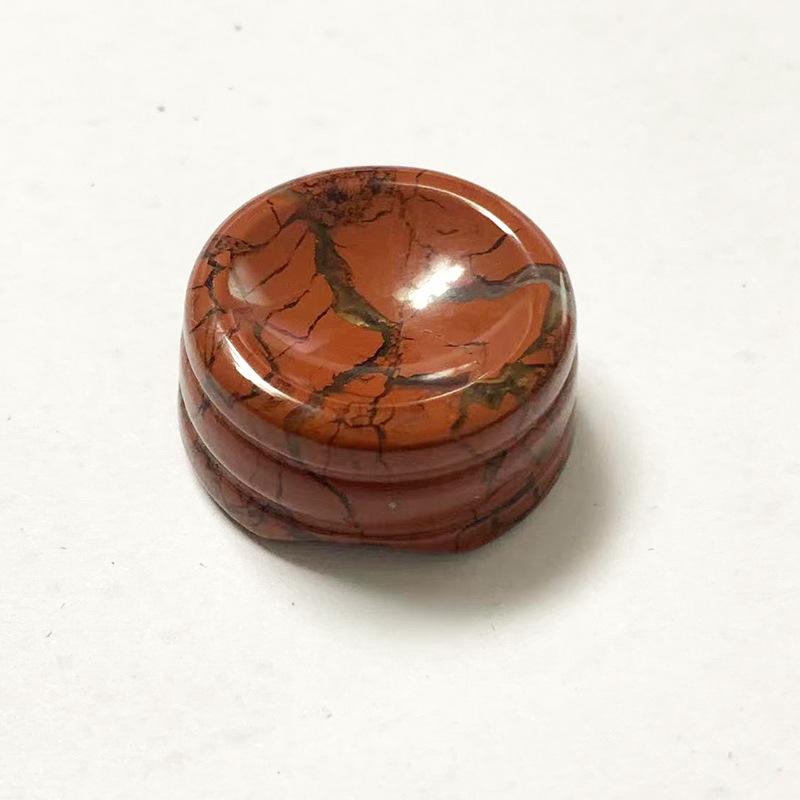 Gem Ball Ornaments Standard Natural Crystal Support Mine Various Materials Base Base Bracket Round Golf Tee