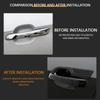 Для Isuzu D-max Dmax D Max 2025 2025 2025 LHD Накладка на ручку двери Покрытие ручки двери Декоративная наклейка Аксессуары для стайлинга