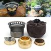 Outdoor Windproof Camping Stoves Portable Alcohol Burner Picnic Barbecue Furnace for Outdoor Camping Hiking Backpacking