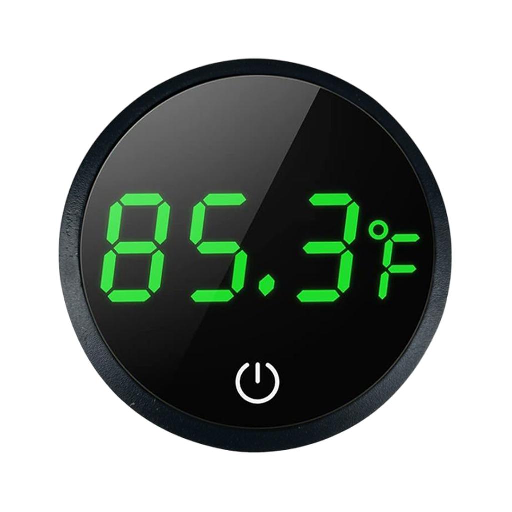 Электрический термометр Fishtanks с точным/градусным дисплеем для аквариумов, датчик контроля температуры для мест обитания рыб