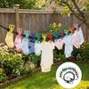 Elastic Stretch Retractable Clothesline 1.8 M Clothes Drying Rope  Indoor Laundry
