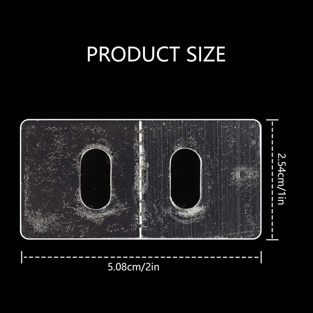 Комплект для ремонта вертикальных жалюзи из 25 предметов, прочный белый фиксатор для планок для легкой реставрации