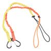 Страховочный ремешок для банджи-троса с карабинным крюком, предотвращающий падение