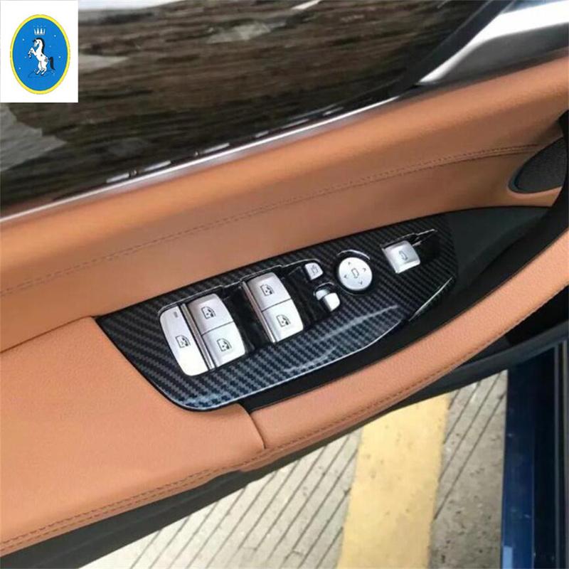 ABS Auto Window Lift / Head Light / Read Lamp / Dashboard Decor Frame Cover Trim Accessories Interior For BMW X3 G01 2018 - 2024