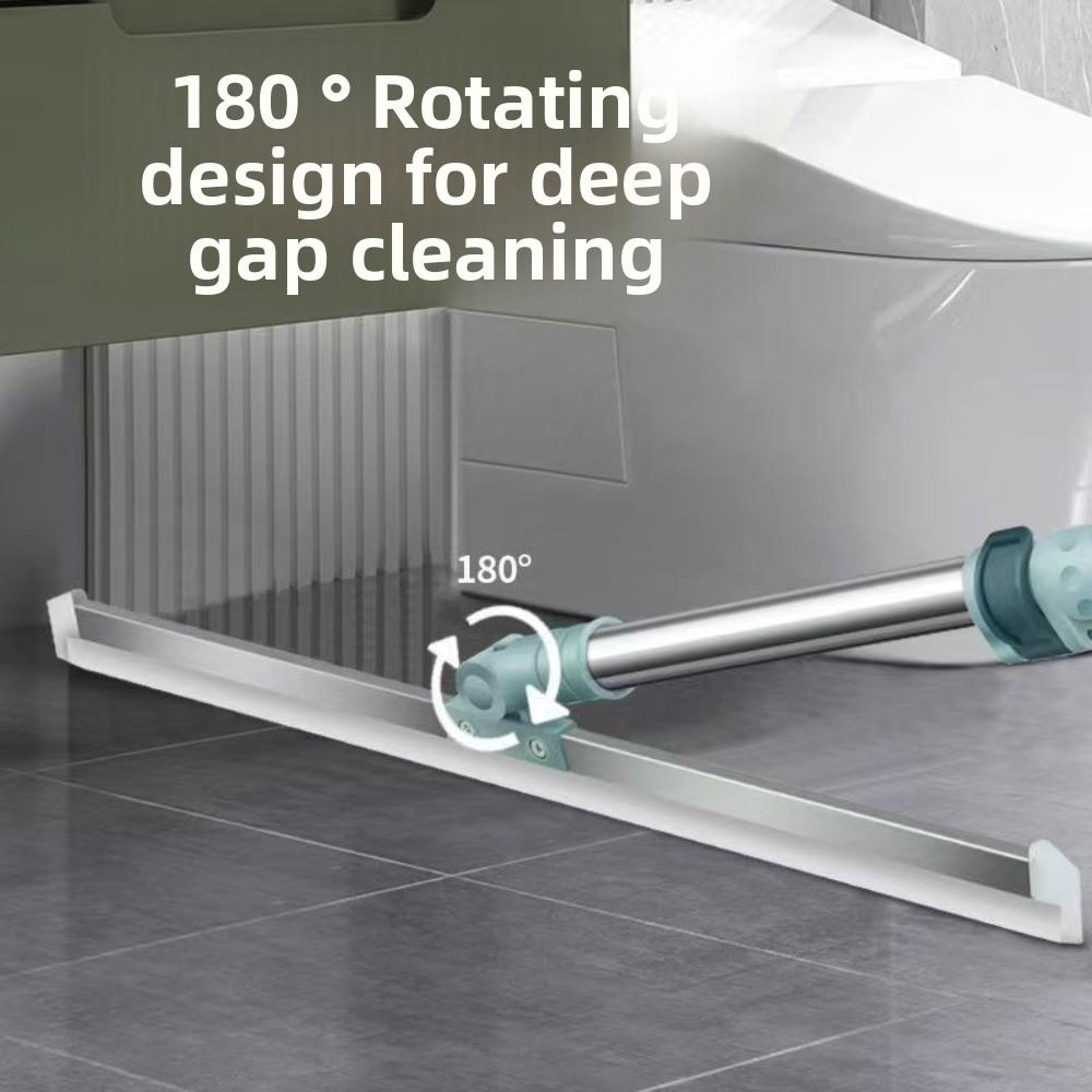 Силиконовый скребок для пола Выдвижной скребок для пола Веник для чистки водяных пятен Волосы Незаменимый