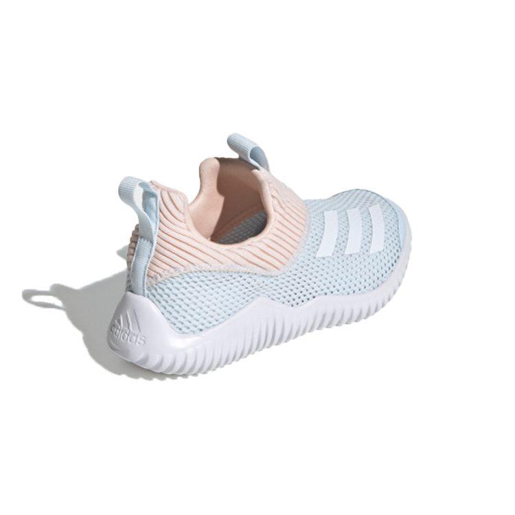 adidas Rapidazen 2 C Удобные кроссовки для бега средней высоты для детей Сине-розовые Дети возрастом от 3 до 7 лет FV2619