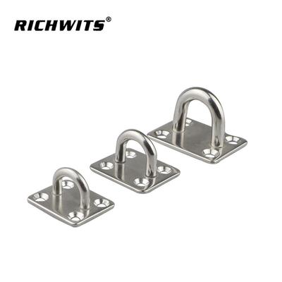 RICHWITS Квадратный дверной засов из нержавеющей стали и ответная планка для морского оборудования