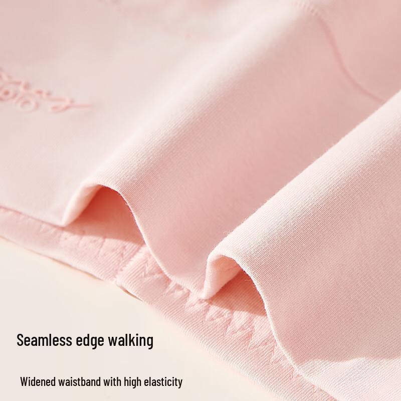 Женские трусы-слипы из антибактериального хлопка с высокой посадкой, 4 шт.