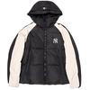 New MLB Varsity New York Yankees Down Jacket Unisex Black 3ADJV0246-50BKS