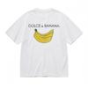 Women's Comfortable Breathable Classic T-Shirt Banana And Slogan Graphic Tee