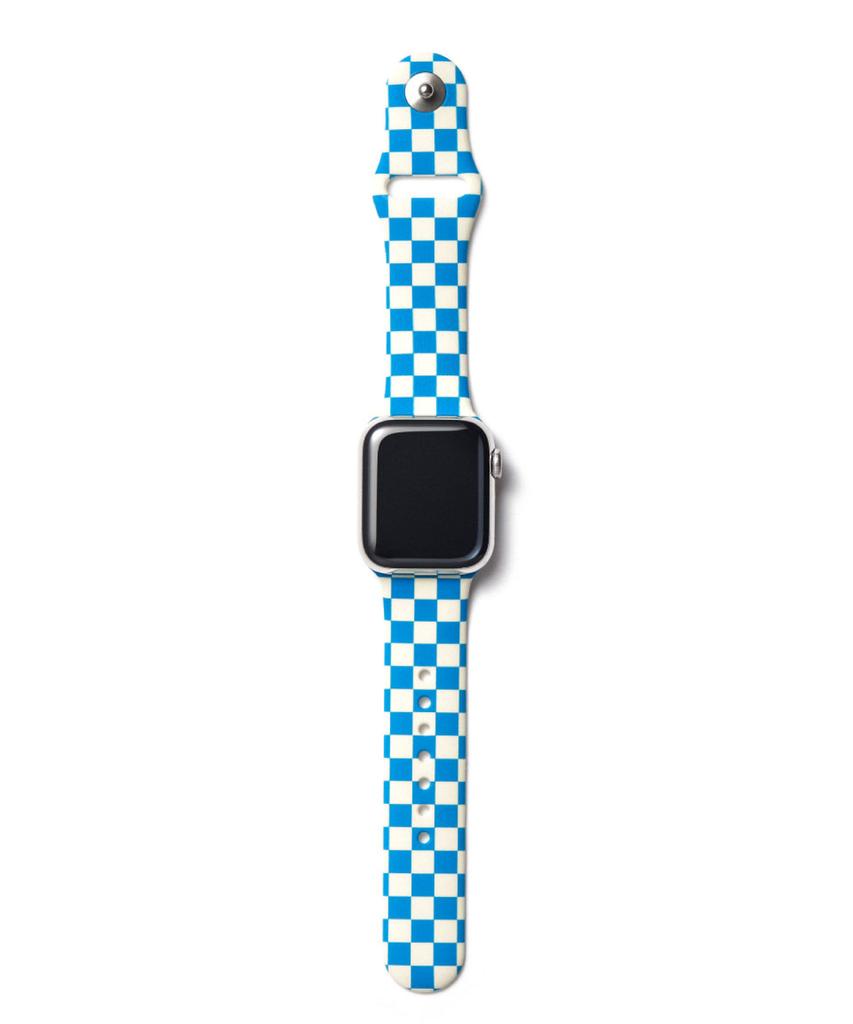 Силиконовый ремешок Aleubeu в клетку [Apple Watch]