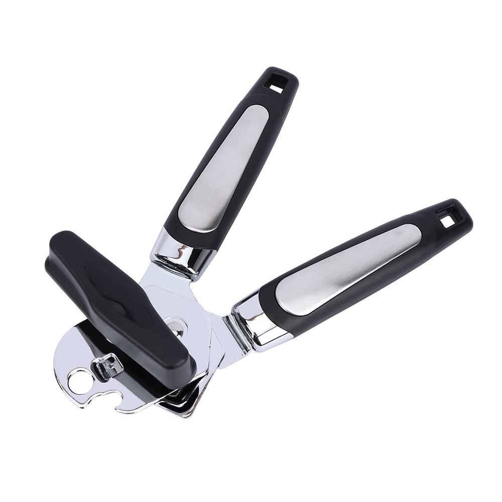 Профессиональный профессиональный эргономичный ручной консервный нож из нержавеющей стали с боковым разрезом