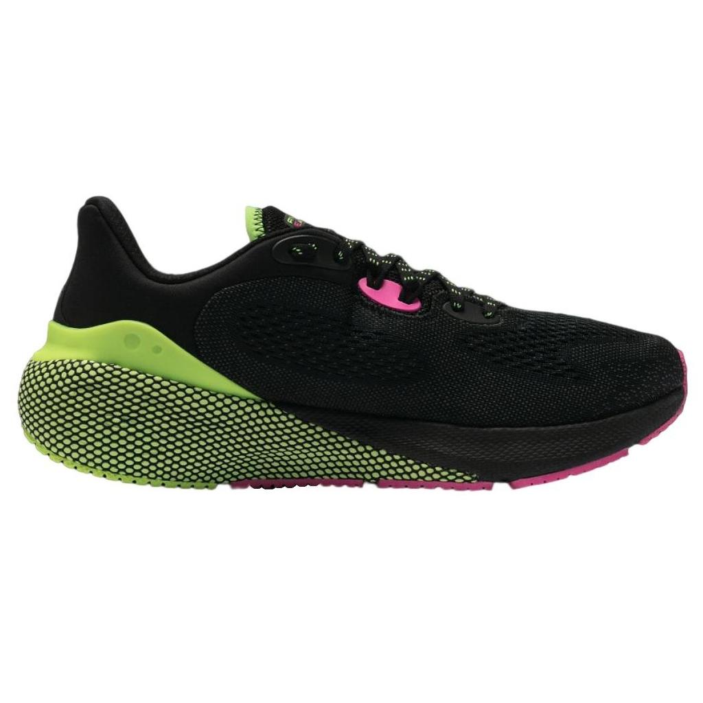 Under Armour HOVR Machina 3 'Черный Лайм Розовый' Мужские 3025650-005