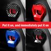 Car Interior One-Key Start Ignition Engine Stop Push Switch Button Protective Cover Decoration Sticker Car Interior Accessories