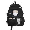 Рюкзак Euetiq Ita Bag, Прозрачный, Женский, JK, Отаку, Товары для Ошикацу, Легкий, Большая Вместимость, Черный